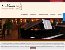 Tablet Screenshot of lavineria.pl